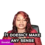 Lovelyti Tv Doesnt Make Any Sense Sticker