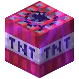 a minecraft block with the word tht on it .