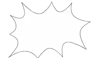 a red circle with a white star in the middle of it