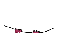 a cartoon character wearing a top hat and glasses is sitting on a white background .