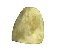 a close up of a tortilla chip on a white background