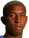 a close up of a man 's face against a white background .